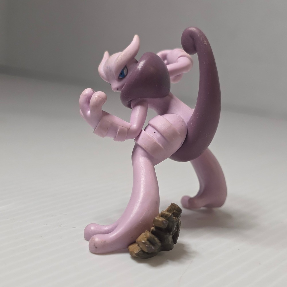 Pokemon Mega Mewtwo X Figure 2 Inch Purple Fair 2015‎ Battle Toy